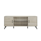 60-inch Mid-Century Modern 2-Door TV Stand