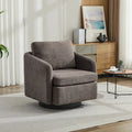 Chenille Swivel Accent Chair with Sleek Modern Design and Plush Cushioning - 31.5W