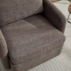 Chenille Swivel Accent Chair with Sleek Modern Design and Plush Cushioning - 31.5W