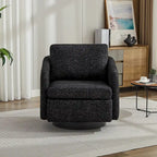 Chenille Swivel Accent Chair with Sleek Modern Design and Plush Cushioning - 31.5W