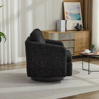 Chenille Swivel Accent Chair with Sleek Modern Design and Plush Cushioning - 31.5W