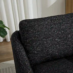 Chenille Swivel Accent Chair with Sleek Modern Design and Plush Cushioning - 31.5W