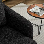 Chenille Swivel Accent Chair with Sleek Modern Design and Plush Cushioning - 31.5W