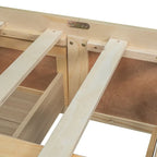 Queen Size Platform Bed with 6 Storage Drawers