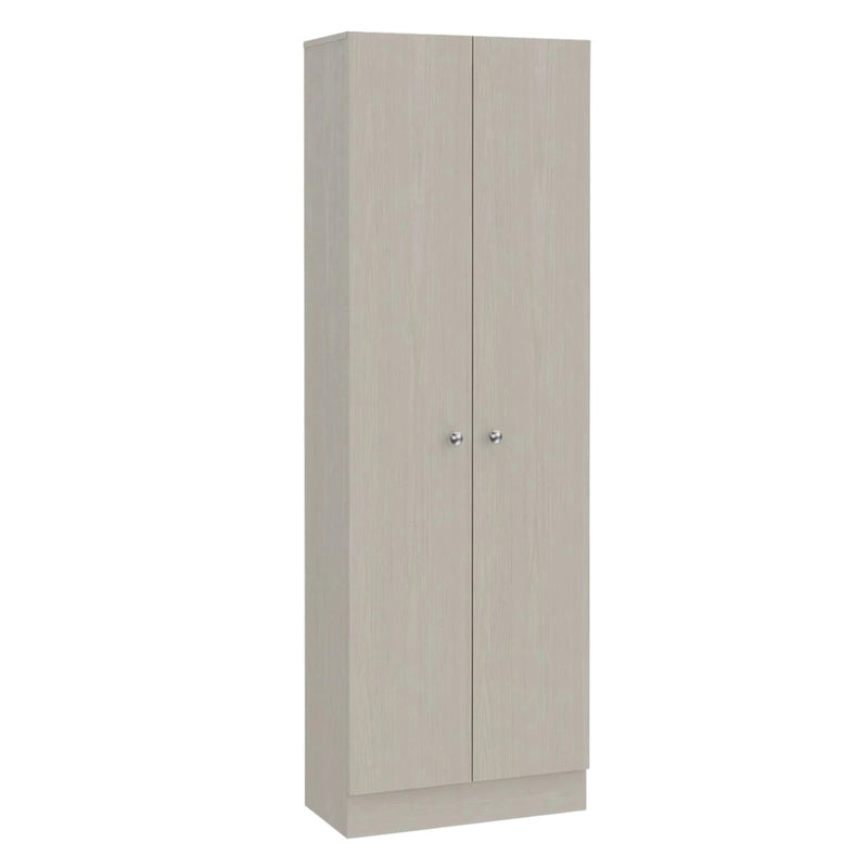 71 Light Gray Wood Pantry or Storage Closet - 23.6' X '70.8' X '11.8