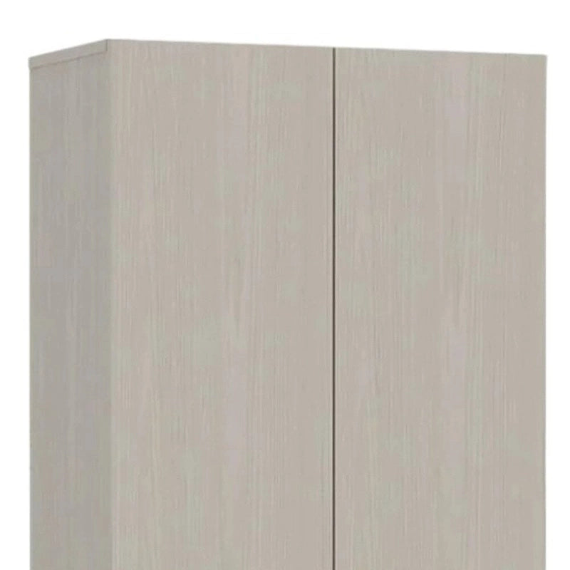 71 Light Gray Wood Pantry or Storage Closet - 23.6' X '70.8' X '11.8