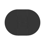 Modern Round Dining Table with Extendable Top and X Base for Family Dinners Small Spaces and Multi Scene Styling