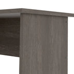 4-Drawer Desk with Open Shelf