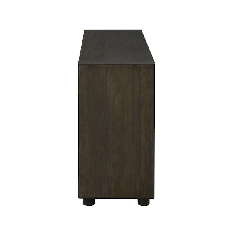 Console Table with Drawers and Shelves for Living Room, Entryway