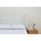 Minimalist Wingback Upholstered King Bed for Dreamy Sleep and Stylish Bedroom