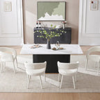 Boucle Upholstered Dining Chair (set of 6)
