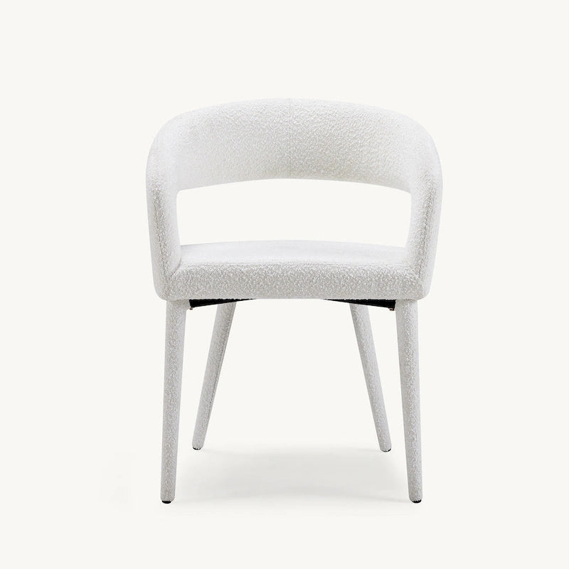 Boucle Upholstered Dining Chair (set of 6)