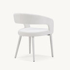 Boucle Upholstered Dining Chair (set of 6)