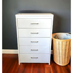 5 Drawer Upright Dresser