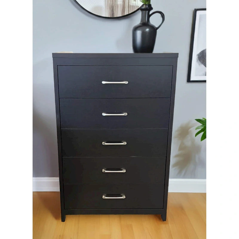 5 Drawer Upright Dresser
