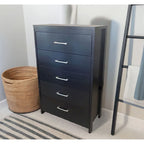 5 Drawer Upright Dresser