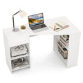 Computer Desk with Drawer and Storage Shelves for Home