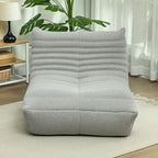 Bean Bag Chair with Teddy Fleece and High-Density Foam