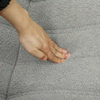 Bean Bag Chair with Teddy Fleece and High-Density Foam
