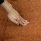 Bean Bag Chair with Teddy Fleece and High-Density Foam