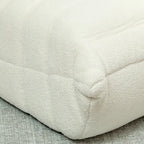 Bean Bag Chair with Teddy Fleece and High-Density Foam