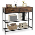 Console Entryway Sofa Table with 2 Drawers for Entrance Living