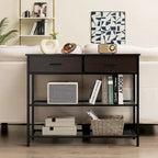 Console Entryway Sofa Table with 2 Drawers for Entrance Living