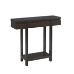 Wooden Console Table with Drawer and Shelf