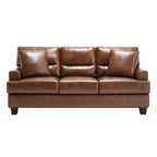 Faux Leather 2 Piece Chair and Sofa Set
