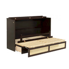 Queen Size Murphy Bed with Storage Functionality