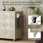 51.2-Inch Ash Veneer Kitchen Island with Drop Leaf, Stool Not Included