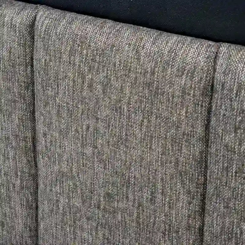 Modern Dark Brown Extended Wall Panel Bed with Reading Lights