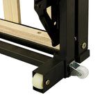 Beige Upholstered Twin Daybed with Pop-Up Trundle