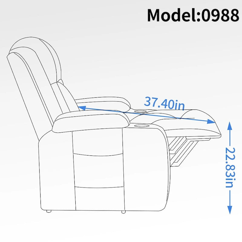 Black Elderly-Friendly Power Lift Recliner Featuring Vibration Massage, Lumbar Heating, USB Port, and Cup Holders