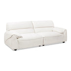 Sorrento 90.5 Chenille Upholstered 2-Piece Modular Sofa