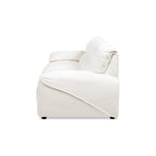 Sorrento 90.5 Chenille Upholstered 2-Piece Modular Sofa