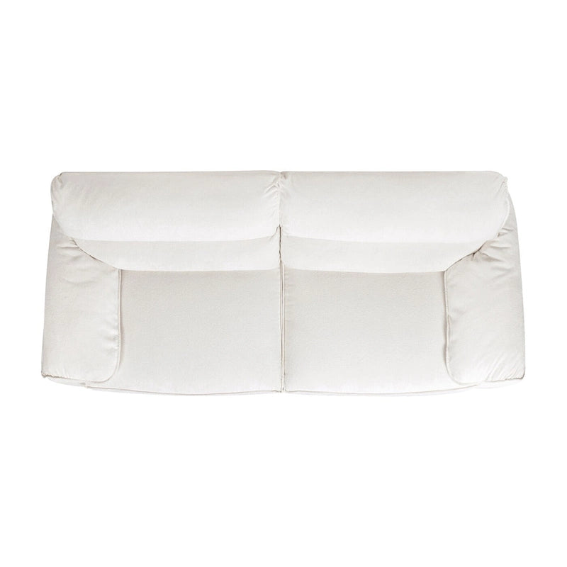 Sorrento 90.5 Chenille Upholstered 2-Piece Modular Sofa