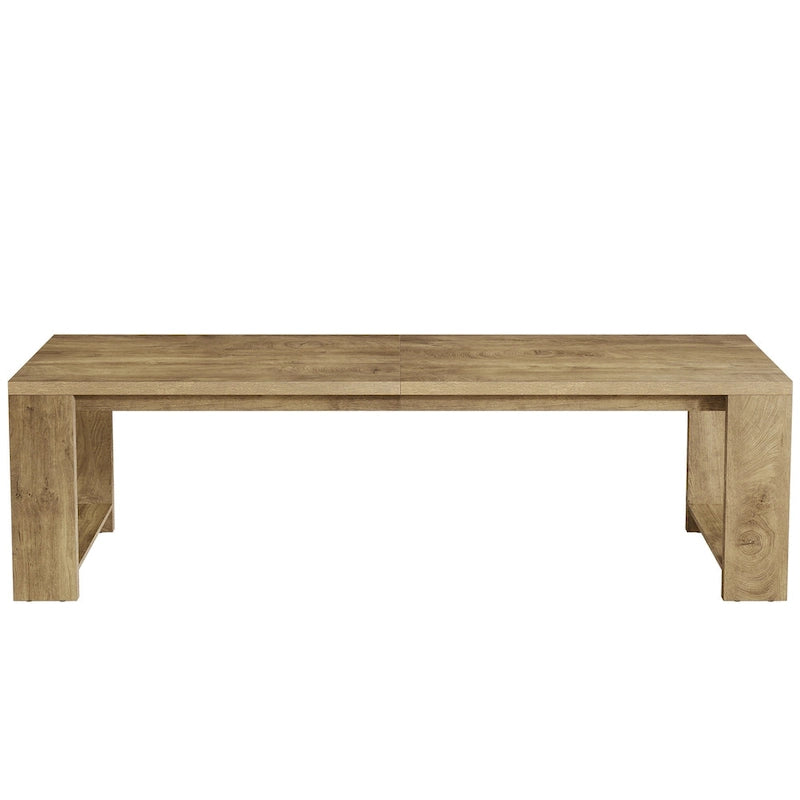 86.6-inch Extra Long Desk Writing Table Large Desk Workstation Desk