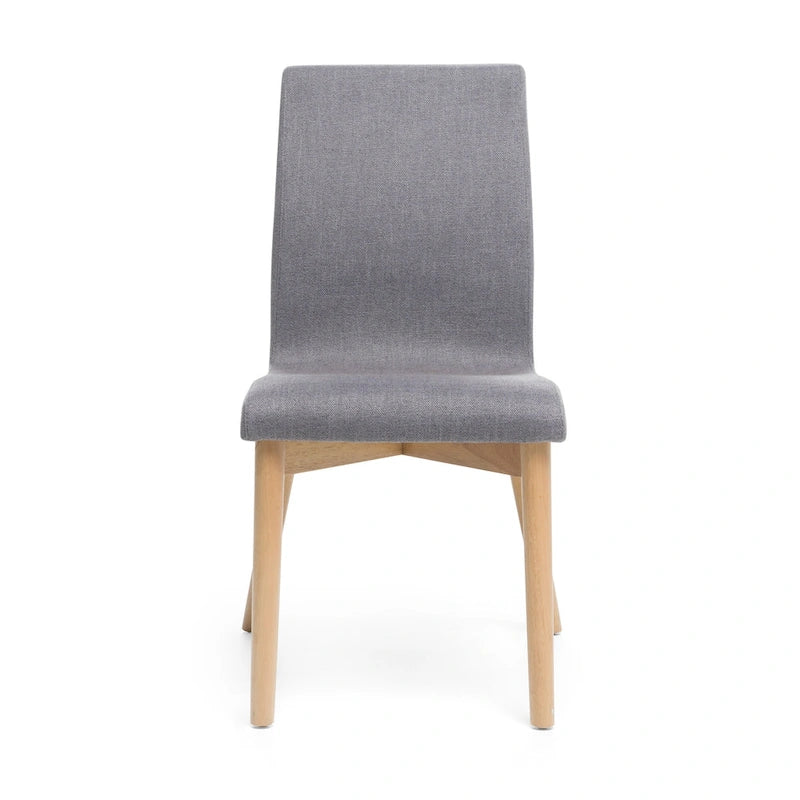 Mid-Century Fabric Dining Chair (set of 2)