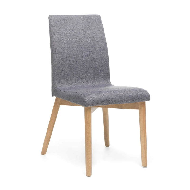 Mid-Century Fabric Dining Chair (set of 2)