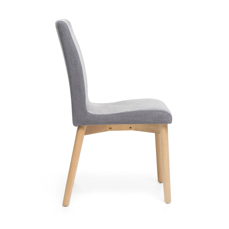 Mid-Century Fabric Dining Chair (set of 2)