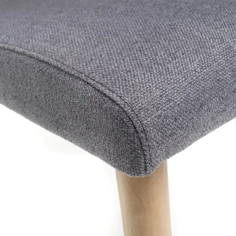 Mid-Century Fabric Dining Chair (set of 2)