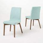 Mid-Century Fabric Dining Chair (set of 2)