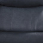Leather Power Reclining 4-Seat Sofa for Living Room with Console, USB Port, Adjustable Headrest