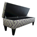 10-button Tufted Storage Bench