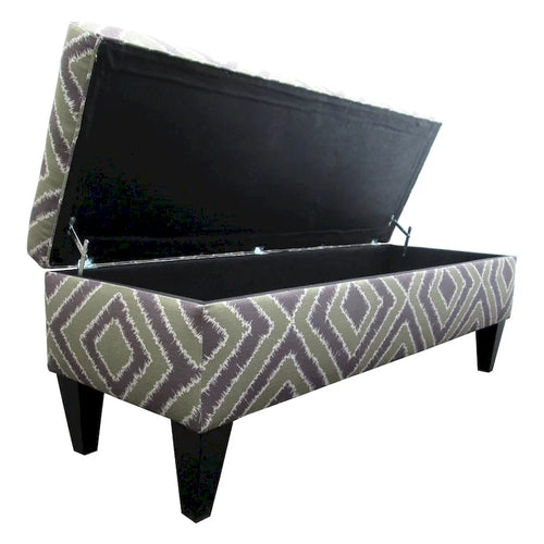 10-button Tufted Storage Bench
