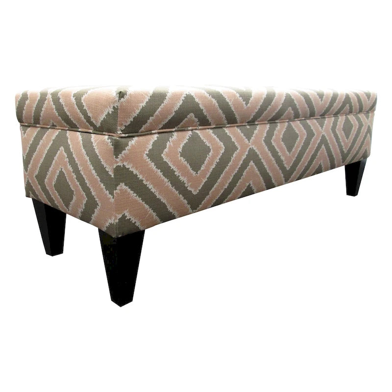 10-button Tufted Storage Bench
