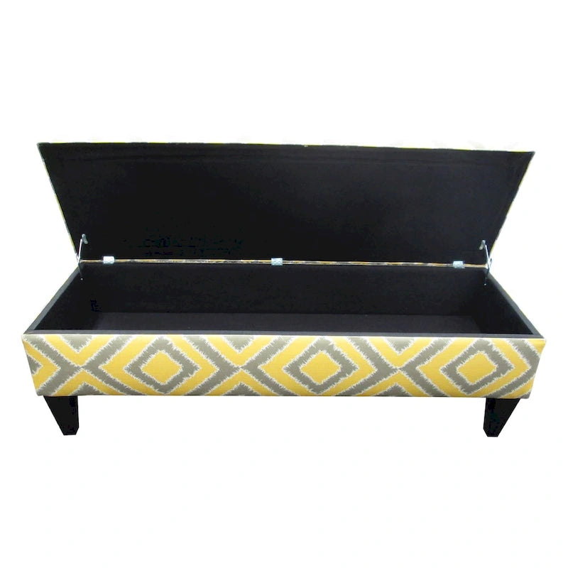 10-button Tufted Storage Bench