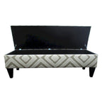 10-button Tufted Storage Bench
