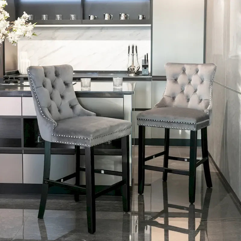 Bar Chairs, Set of 2